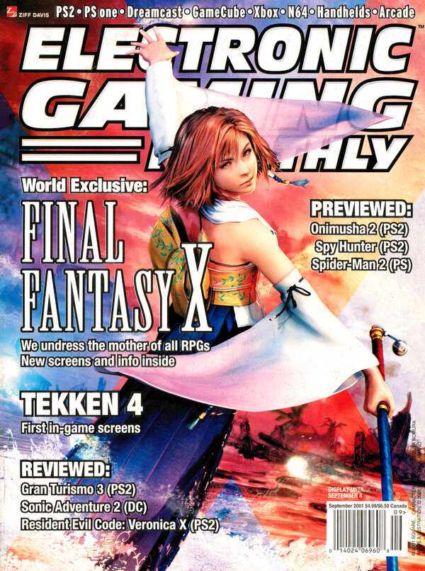 Electronic Gaming Monthly Issue 146 (September 2001) cover